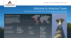 Desktop Screenshot of americantower.com